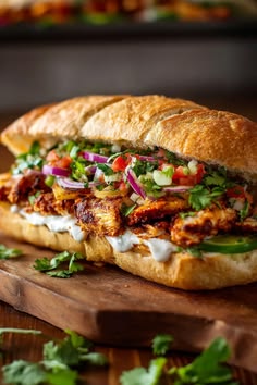 Sandwich poulet